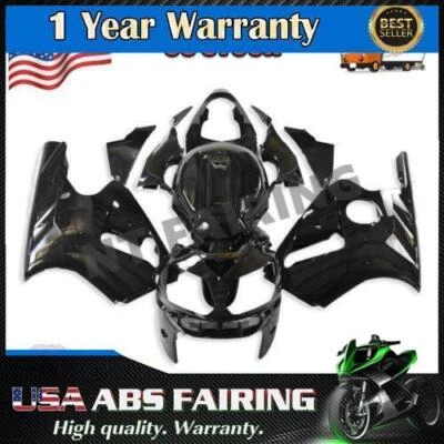Carenado ABS negro apto para Kawasaki Ninja ZX12R 2002 2003 2004 2005 2006 a001 Foto 1 de 4