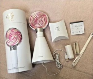TWICE Official Light Stick Mood Light CANDY BONG Pen Light Tour 2019 N/strap - Picture 1 of 1