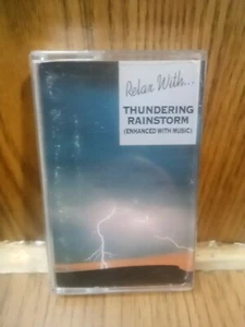 Thundering Rainstorm (Cassette Tape, 1993) Relaxation, Nature Sounds + Panflute - Picture 1 of 3