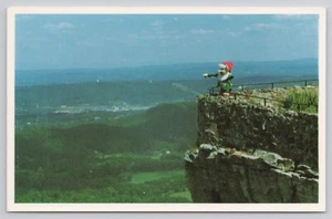 Postcard lovers Leap and Rocky the Elf atop Lookout Mountain, Tennessee - Imagen 1 de 2