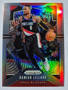 DAMIAN LILLARD 112 PANINI PRIZM SILVER REFRACTOR FOIL 2019-20 - Imagen 1 de 1