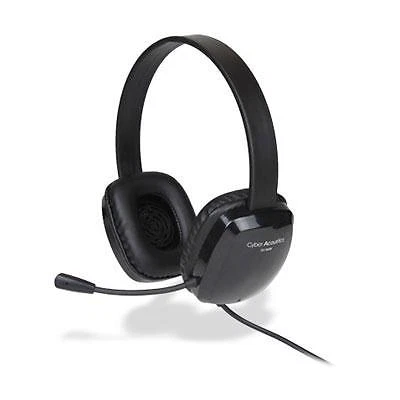 Cyber Acoustics Ac-6008 K12 Stereo Headset Combo Plug