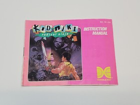 Kid Nikki Radical Ninja Authentic Original NES Nintendo Manual Only *damage
