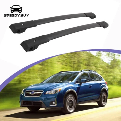Barras transversales portaequipajes de techo 2P para Subaru XV Crosstrek 2013-2017  Foto 1 de 4