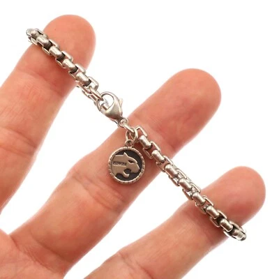 Pulsera de eslabones de plata esterlina EFFY para hombre de 5 mm 8,5 pulgadas de largo Foto 1 de 3