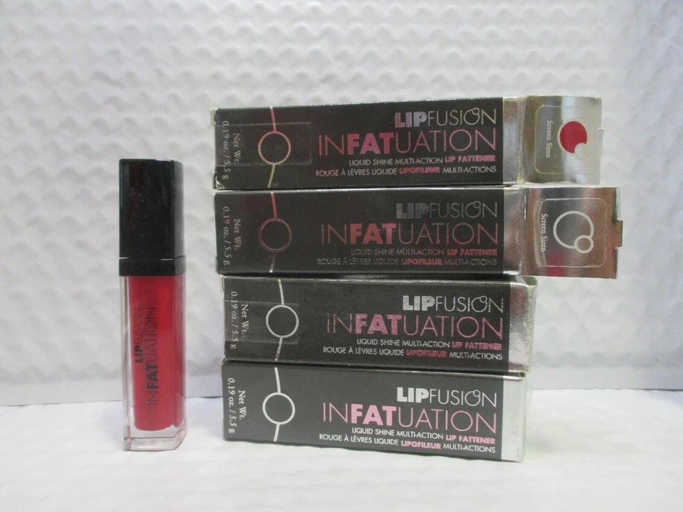 FUSION BEAUTY LIPFUSION ENAMORAMIENTO LÍQUIDO ENGORDEADOR DE LABIOS PANTALLA SIRENA .19 OZ 4 PIEZAS Foto 1 de 1