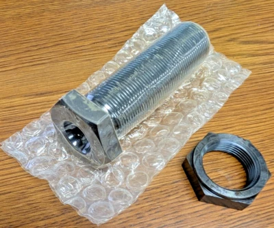 Misumi LVB24-80 Leveling Bolt M24x1.5, 80mm Length With LVN24 Lock Nut