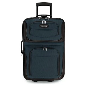 Equipaje de mano Travel Select Amsterdam tela expandible enrollable 21", azul marino - Imagen 1 de 10