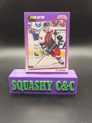 1991-92 Score American - Ron Sutter #298 - Image 1 of 2