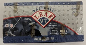 1997 Leaf Baseball Series 1 FACTORY SEALED HOBBY BOX RARE Find Griffey MATRIX - Picture 1 of 3