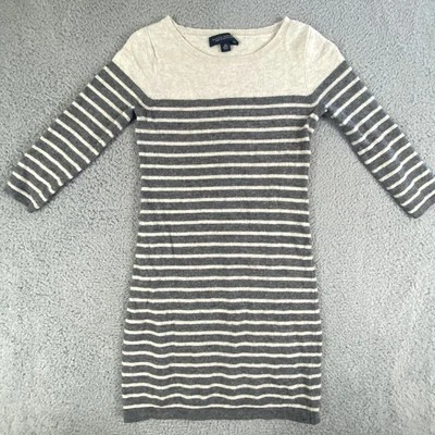 Banana Republic Dress Womens XS Wool Cashmere Striped Sweater Lightweight Cozy - Image 1 of 4