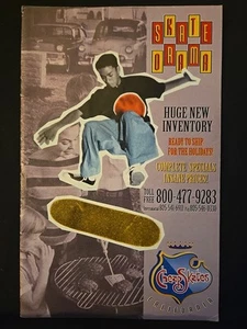 CCS California Cheap Skates Skateboard Catalog 1993 June Cate - Foto 1 di 1