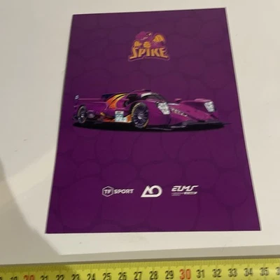 TF Sport AO Dragon Spike #99 ELMS Driver Card Oreca Lmp2 Hyett Cameron Deletraz - Photo 1/2