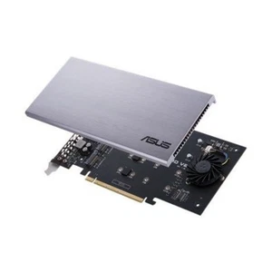 Asus Hyper M.2 x16 Card V2 Connect 4 x PCIe 3.0 M.2 SSDs through the PCIe slot - Picture 1 of 12