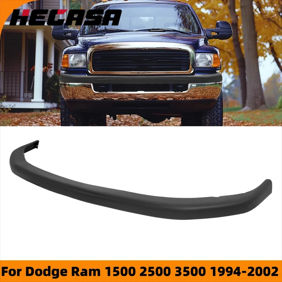 New Front Bumper Upper Cover For Dodge Ram 1500 2500 3500 94-01 02 #55076610AB Foto 1 de 4