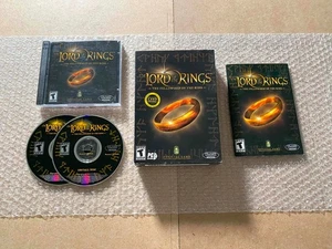 Lord of the Rings: Fellowship of the Ring (PC, 2002) - CASI COMPLETO / SIN TARJETA - Imagen 1 de 12