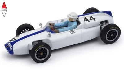 1/43 BRUMM COOPER F1  T56 N 44 BELGIUM GP 1961 M.GREGORY - WITH DRIVER FIGURE - Immagine 1 di 3