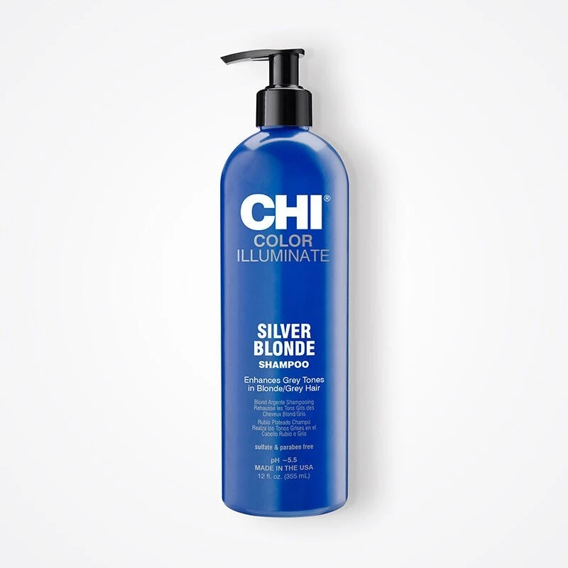 CHI Color Illuminate Silver Blonde Shampoo 355ml - Image 1 of 1