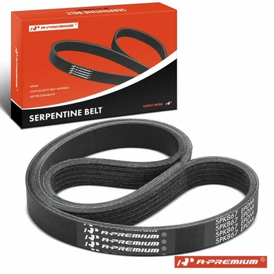 Cinturón serpentino A-Premium 34,12" para BMW 320i 2000-2001 323i 325xi Daewoo Ford Foto 1 de 4