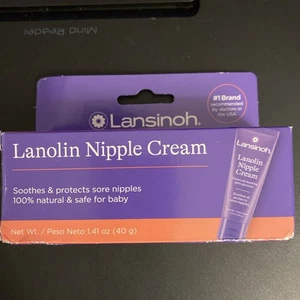 Lansinoh Lanolin Brustwarzencreme für stillende Mütter, 100 % natürlich, 1,41 oz 2028 - Bild 1 von 3
