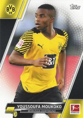 2021-22 Topps Bundesliga Soccer Cards Base Common  (51 - 60) - Image 1 of 4