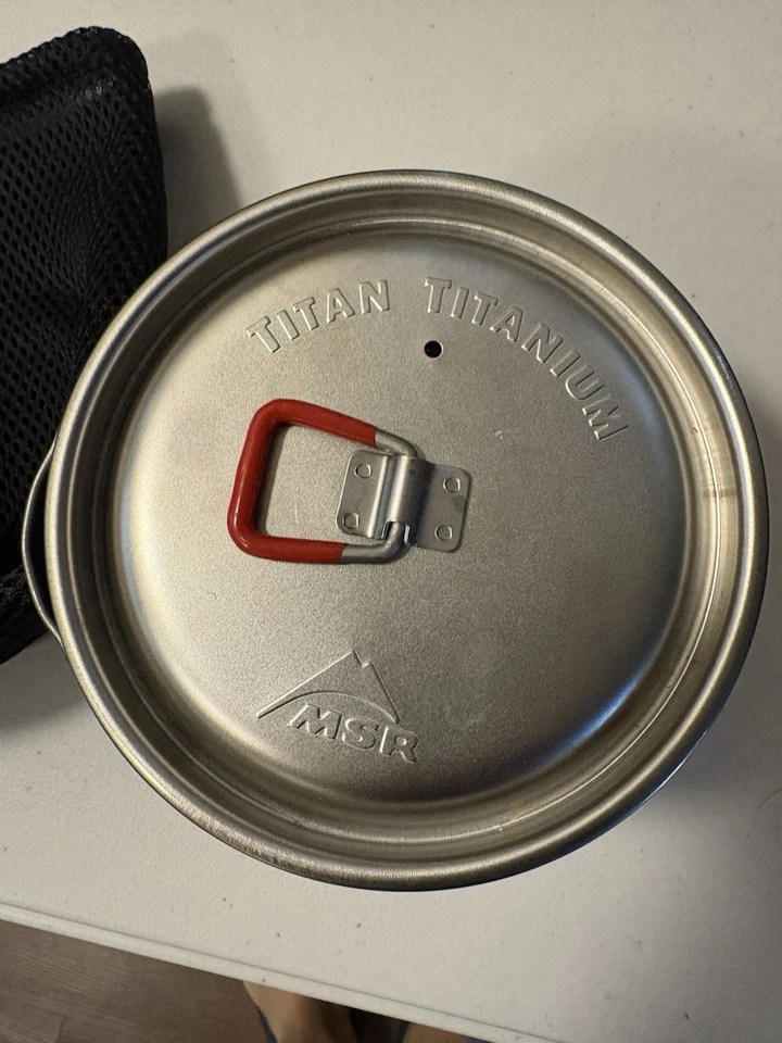 MSR Titan Kettle Titanium 0.85 Liter - Image 1 of 4