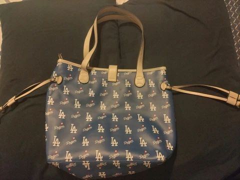 LOS ANGELES DODGERS POPULAR ALLOVER LOGOS HIGH QUALITY WOMENS PURSE Cover