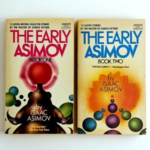 The Early Asimov Book One & Two by Isaac Asimov Lot of 2 Vintage Paperbacks - Picture 1 of 4