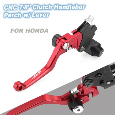 Manillar embrague CNC 7/8" percha con palanca para Honda CRF 250L 300L 125F 150F 230F Foto 1 de 4