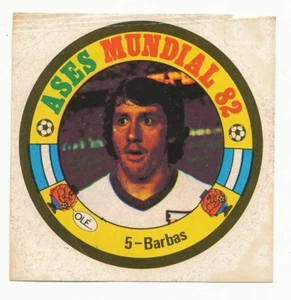 005 JUAN BARBAS # ARGENTINIEN WM 82 KARTEN ASS Mundial 82 REYAUCA - Bild 1 von 1
