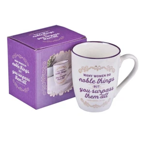 COFFEE MUG: Many Women Do Noble Things - Prov 31 Woman (Mug in Gift Box) - Picture 1 of 3
