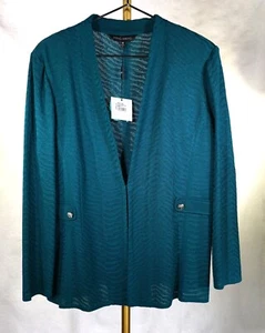 MING WANG JACKET OCEAN COLOR SZ XL - Picture 1 of 8