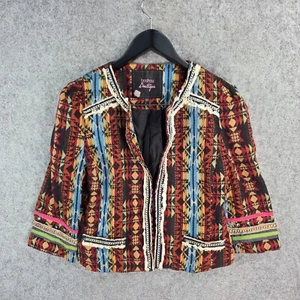 Boohoo Jacket Womens 12 Multicoloured Boutique 12407 - Picture 1 of 10
