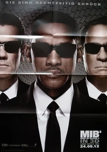 P93 Original Kinoplaka MIB 3 MEN IN BLACK 3 Will Smith - Picture 1 of 2