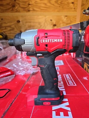 New Craftsman CMCF800 V20 Cordless 1/4" Hex Impact Driver 20 Volt - Tool Only - Image 1 of 4
