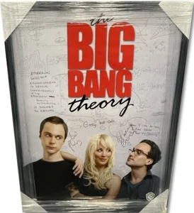 Jim Parsons Kaley Cuoco Signed Autographed Framed Poster The Big Bang Theory JSA - Picture 1 of 5