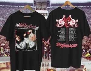 Vintage 1989 Motley Crue Dr Feelgood Tour Concert Rock Band T-Shirt - Picture 1 of 2