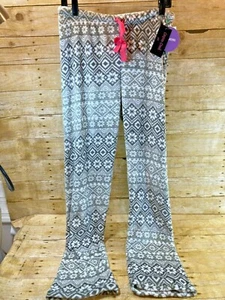 CANYON CREEK SLEEPWEAR LOUNGE PJ PAJAMA PANTS GRAY SNOWFLAKE WOMEN'S L $42 NWT - Picture 1 of 8