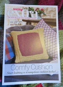 Comfy Cushion Knitting Pattern - Picture 1 of 1