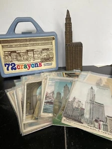 Woolworth Metal Bank & Postcard Collection - Picture 1 of 12