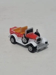 Galoob Micro Machines White 1927 Lincoln Convertible Car - Picture 1 of 6