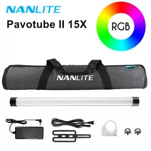 NANLITE Pavotube II 15X 60cm RGBWW LED Tube Video Light Full Color 2700K-12000K - Picture 1 of 8