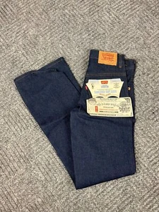 Vintage Levi's Saddleman Boot Jeans Students 26x30 Rinsed Denim 717 0617 NWT - Picture 1 of 16