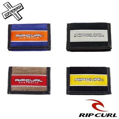 RIP CURL 'INVERT' WALLET TRI FOLD BLACK BLUE BROWN NAVY SURF BNWT - Image 1 of 2