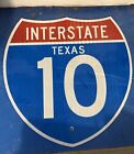 Highway Road Sign Shield I10 24 X 24 Texas