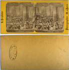 Thtre, Acte IV Le Prophte: Jean renie sa mre, Vintage albumen print, ca.1860