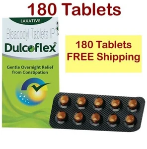 OTC Constipation relief Laxative tabs Dulcoflex / Ducolax 180 Tablets FAST Ship - Picture 1 of 7