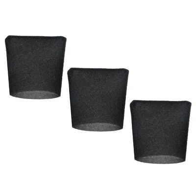 Foam Filter for VACMASTER 16L to 60L Wet & Dry Vacuum Cleaner 22cm Sleeve 3 Pack - Image 1 of 4