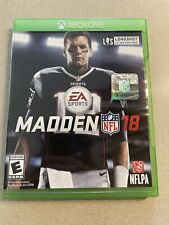 Madden NFL 18 (Microsoft Xbox One, 2017) Complete In Box