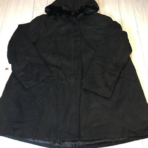 Lane Bryant Women’s pea Coat black Jacket Size 22/24 NWT - Picture 1 of 11